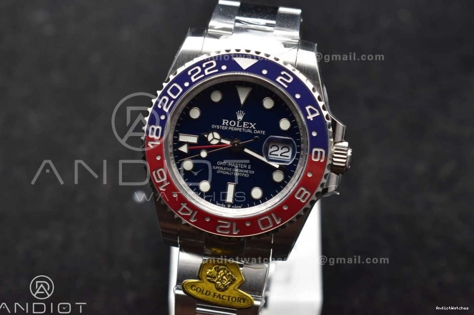 II Bold 929 Dial Best 126719 Black Gain BLRO Bracelet Factory Oyster Master Edition Weight GMT 1:1 CHS Gold VR3285 on 0504